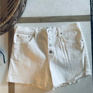 J.Crew denim cutoff jeans